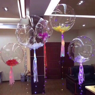 Sỉ túi 10 bóng jumbo trong suốt 90cm