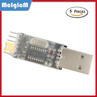 5pcs usb to ttl converter uart module ch340g ch340 3.3v 5v switch