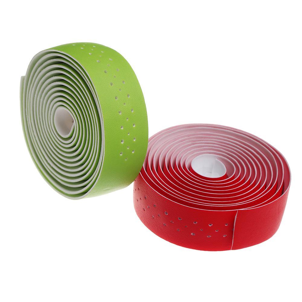 ZAIJIE24 1 Cặp Băng Quấn Tay Lái Xe Đạp Bằng Da PU Chống Nước
