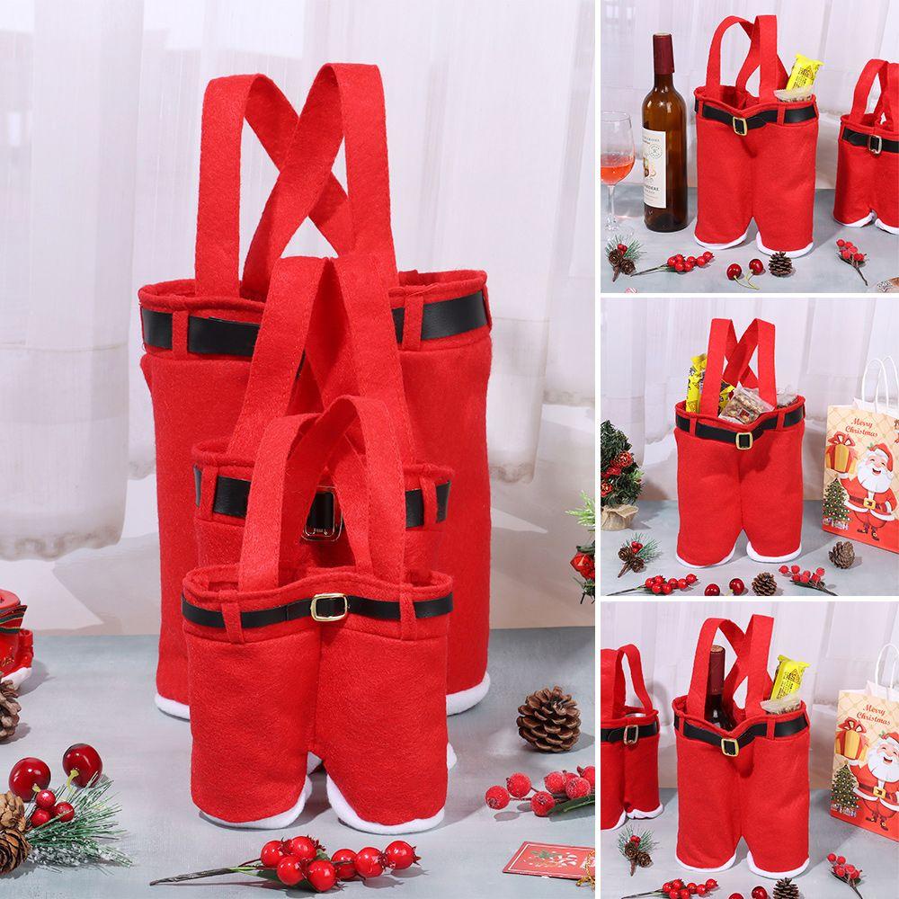 WTTLE Set 2 Túi Đựng Kẹo Hình Quần Ông Già Noel
