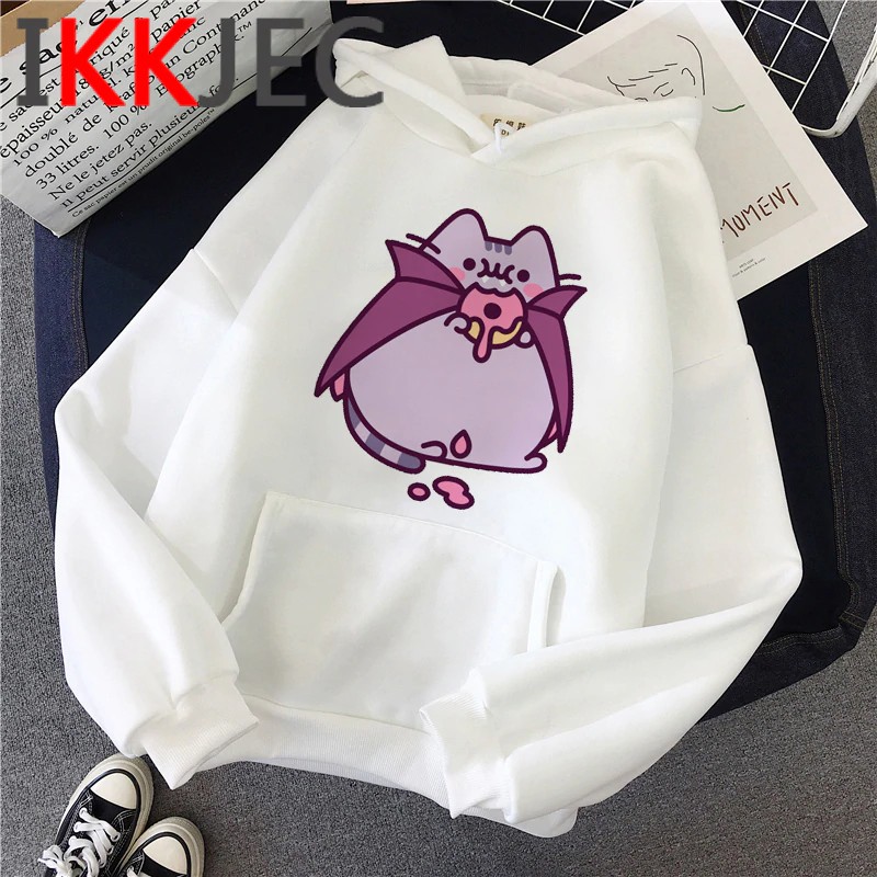 Áo Hoodie In Hình Mèo Pusheen Dễ Thương