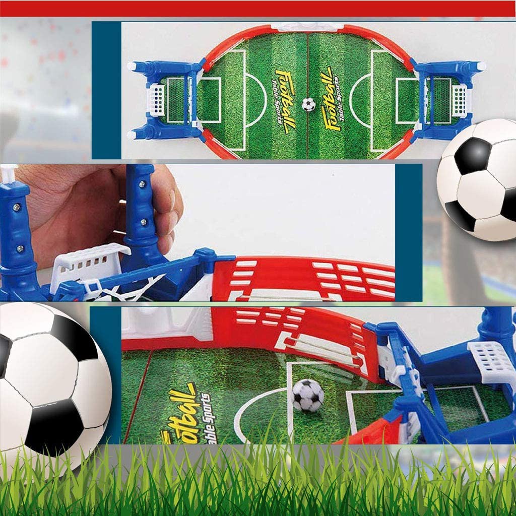 ❈♞[GÓI QUÀ MIỄN PHÍ] Bộ Đồ Chơi Bóng Đá Thu Nhỏ Banh Trên Bàn Trẻ Em Gia Đình - Table football game kid adult battle toy