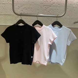 Áo Thun cotton Cổ Tròn In logo Thời Trang Cho Nữ