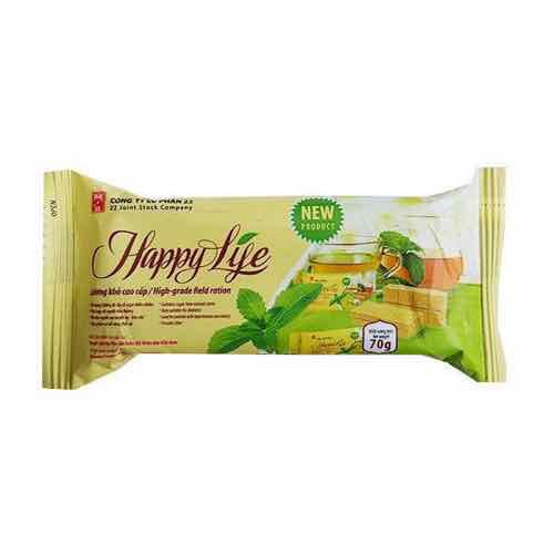 Lương khô ăn kiêng, ăn chay Happy life 70g tiện dụng