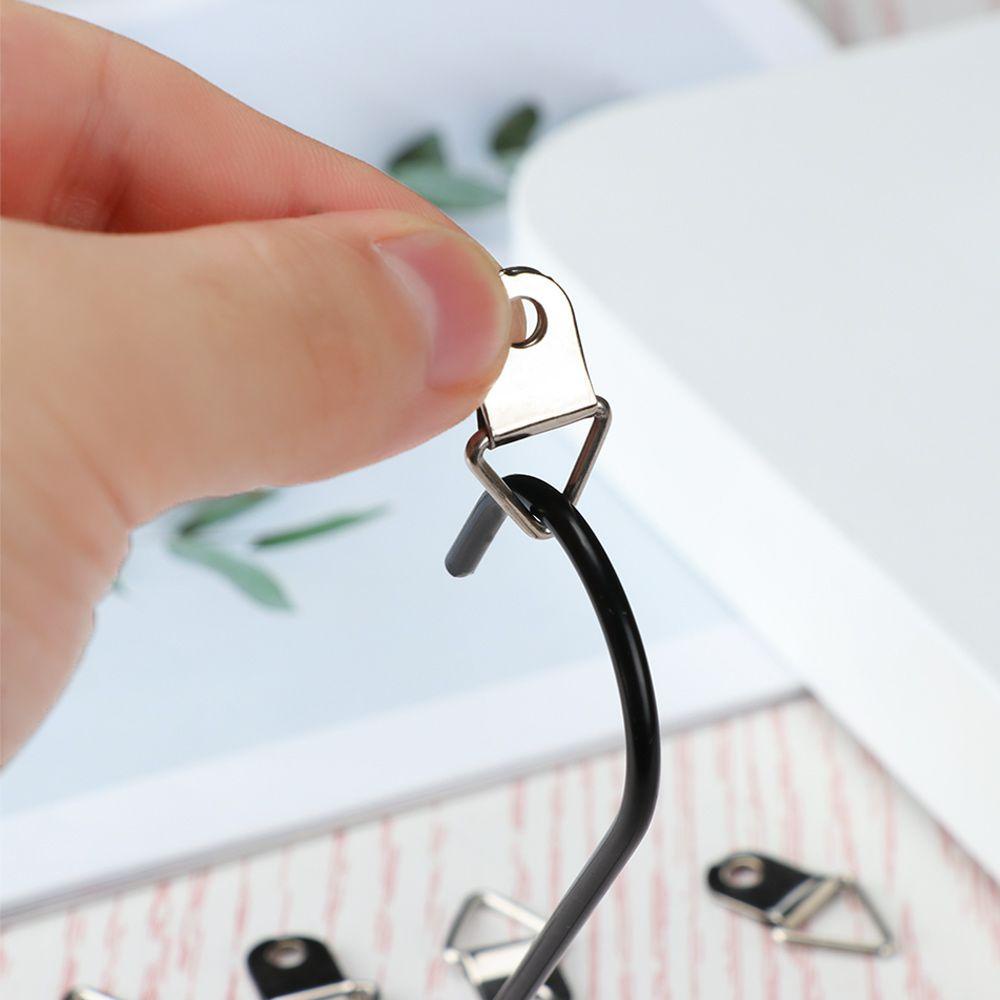 50 Móc Treo Tranh Sơn Dầu Hình Tam Giác Kèm Ốc Vít Chất Lượng Cao
