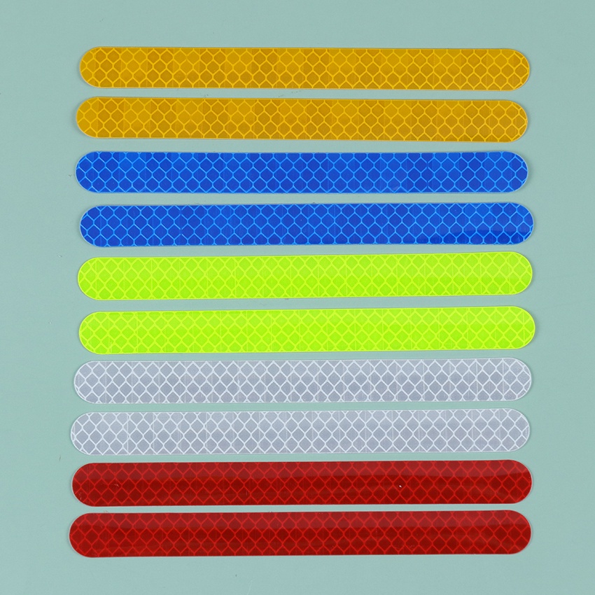 Set 2 Miếng Dán Phản Quang Trang Trí Gương Chiếu Hậu Xe Hơi