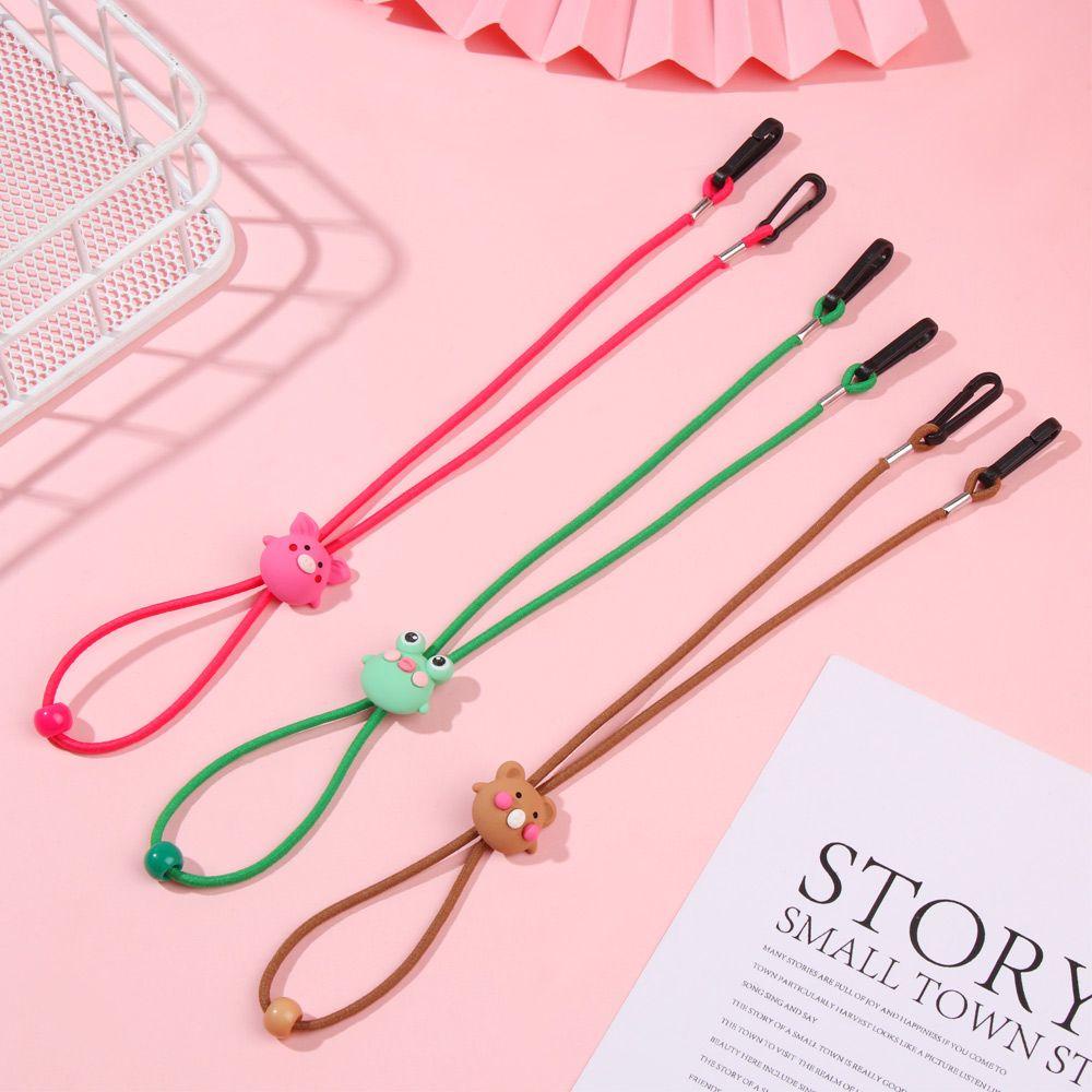 ROSE Dây Đeo Mắt Kính Bằng Nylon Họa Tiết Hoạt Hình Cho Bé