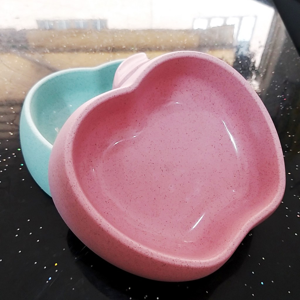 [Ảnh thật] Bát ăn cho chó mèo hình trái táo [vanngocpd]