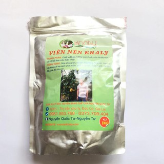 Phân bón hữu cơ vi sinh dạng viên nén Khaly túi 1kg tốt cho mọi cây trồng