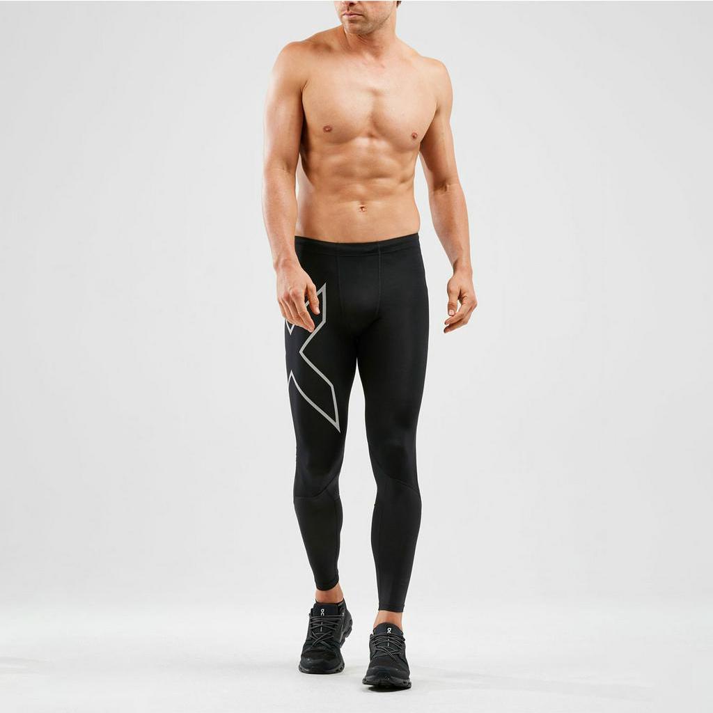 Quần dài bó cơ nam 2XU Run Dash Compression Tights (1 Túi Phía Sau)