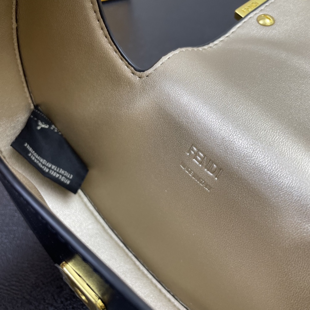 Túi xách nữ da thật thời trang cao cấp Fendi FD thiết kế độc đáo, phong cách thời thượng