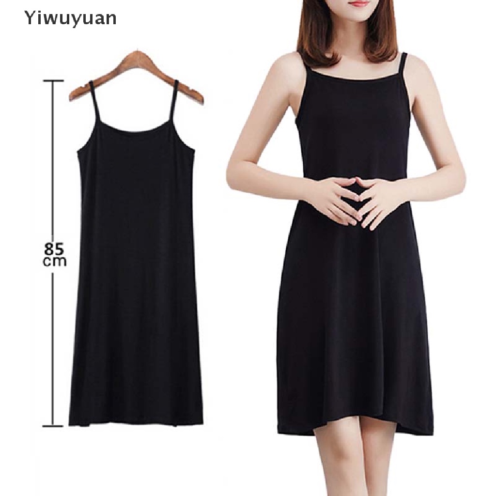 Đầm Dây Mảnh Mini Hai Dây Màu Trơn Cho Nữ Giảm Giá < Yiwuyuan > | BigBuy360 - bigbuy360.vn