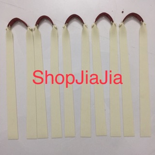 Combo 5 bộ dây thun ná cao su dẹp size màu tự chọn