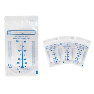 (Kèm bill) 60 Túi trữ sữa unimom 2 zip compact (chính hãng)