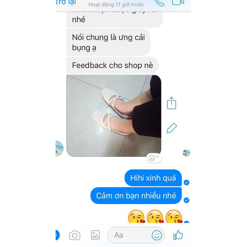 GIÀY BỆT NỮ VINTAGE