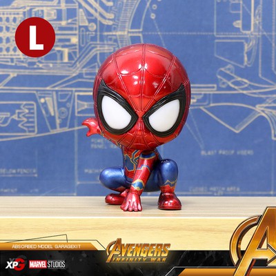 Mô hình Spiderman Chibi - Mô hình Avenger, Marvel （bộ 5 con）