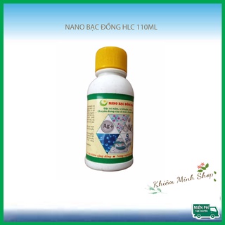 Nano bạc đồng chai 100ml dùng cho cây trồng