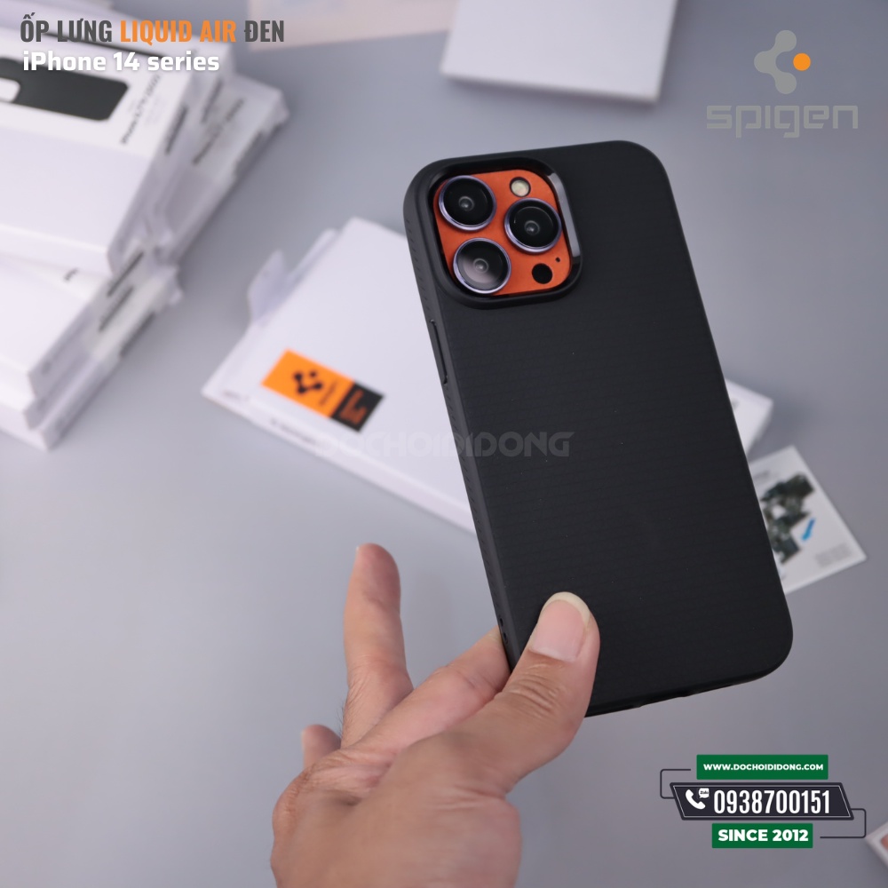 Ốp lưng iPhone 14 Pro Max ( Plus ) Spigen Liquid Air cao cấp