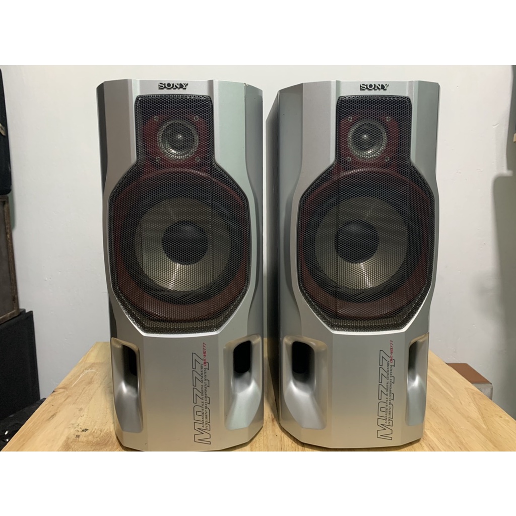 Bán Cặp Loa Nghe Nhạc Dàn Vip Sony SS - MD777 đẹp chất hát tốt giá rẻ bèo Bán cặp loa dàn trung sony MD777 mới keng hát