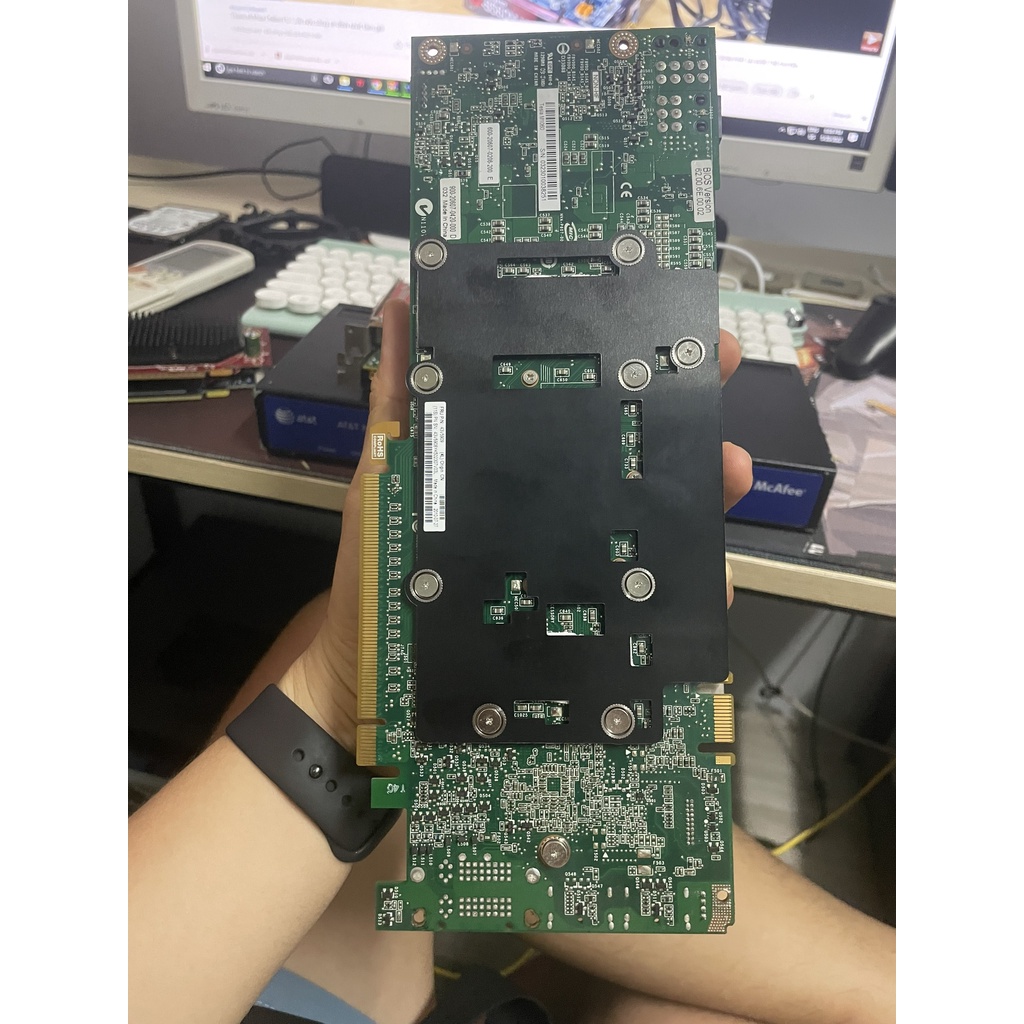 card vga cho ae chạy lab hoặc xử lý hình ảnh render Tesla M1060 4gb