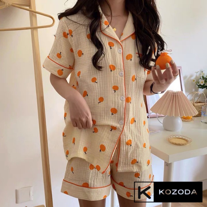 Đồ ngủ nữ pijama chất xô nhiều màu siêu xinh Mềm Mát Thấm Hút Phong Cách Hàn Quốc Kozoda M51 | BigBuy360 - bigbuy360.vn