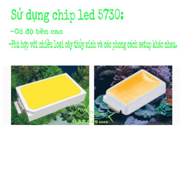 Đèn led GX-A cho bể cá cảnh thủy sinh