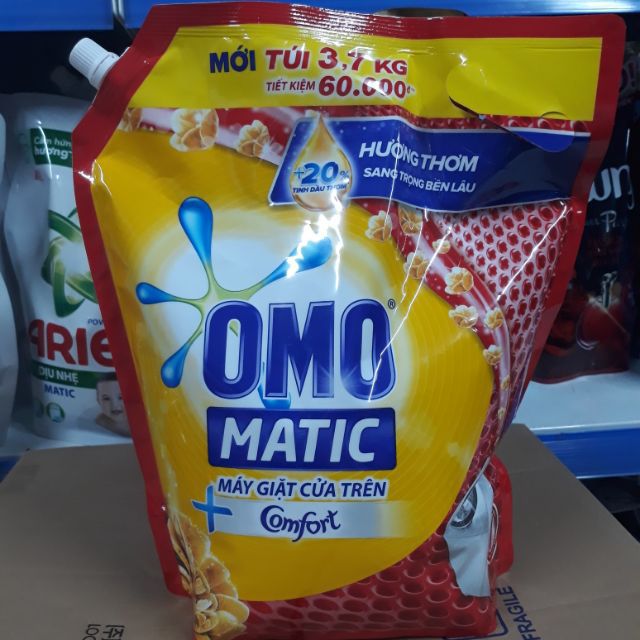 Siêu rẻ NƯỚC GIẶT OMO MATIC 4KG VÀ 3.7KG