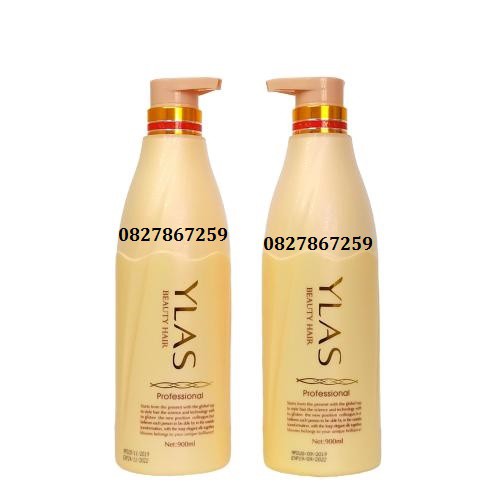 Bộ Dầu Gội xả YLAS Mềm Mượt 900MLX2