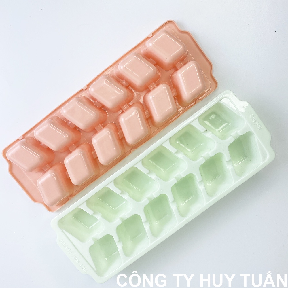 Khay làm đá 12 viên hình thoi chính hãng Việt Nhật 6962 (KD12)