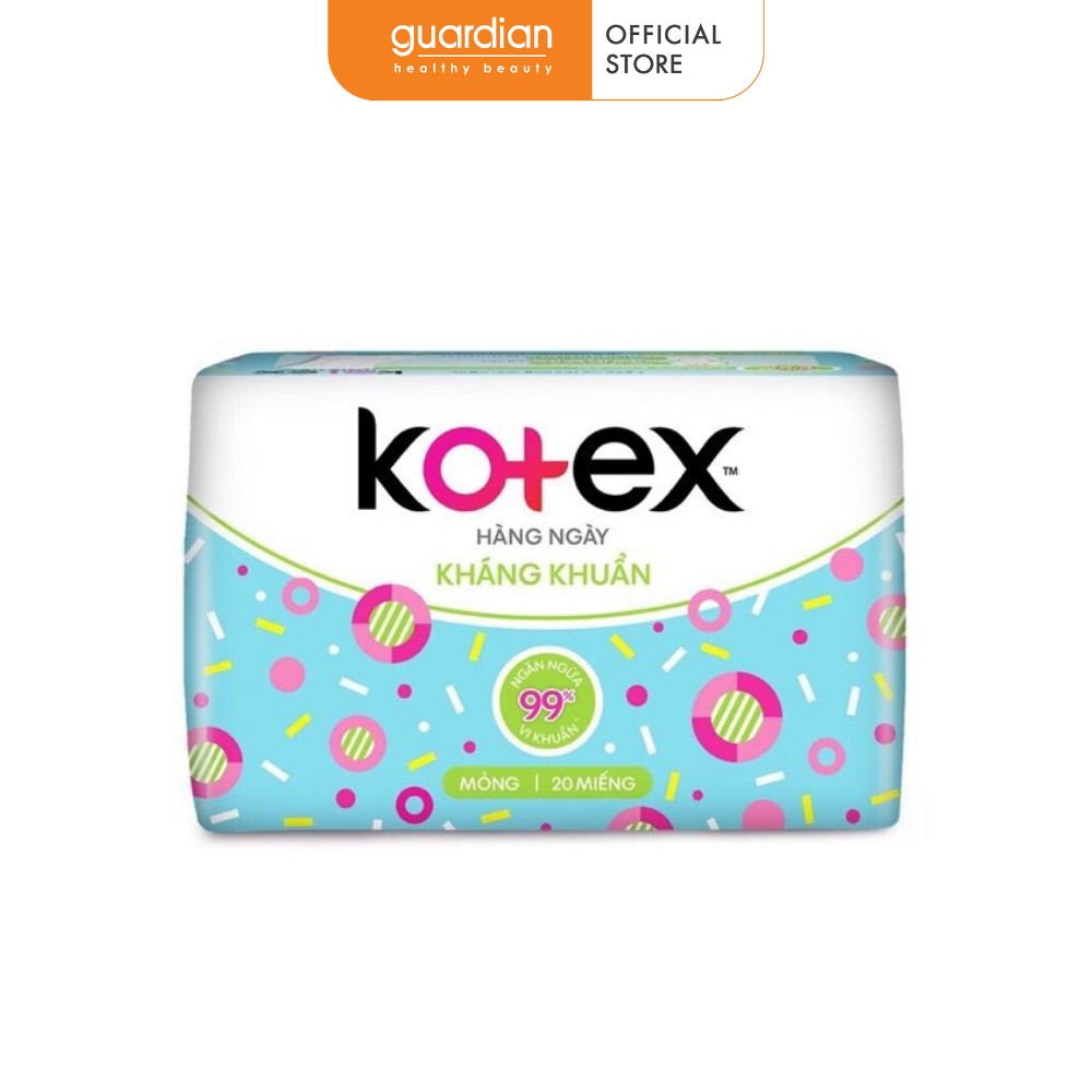 Băng vệ sinh Kotex hằng ngày hương tự nhiên (20 miếng)