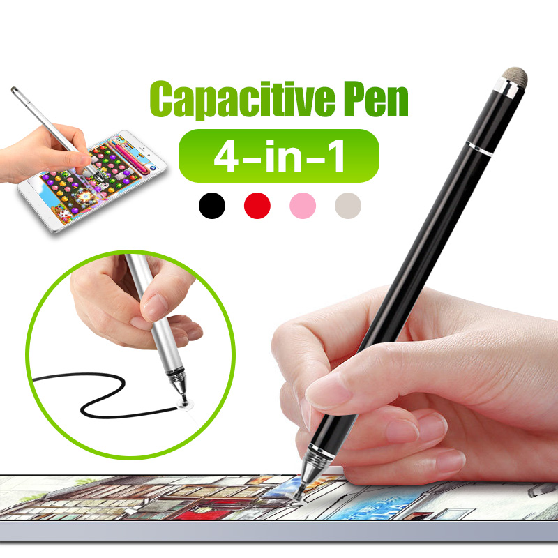 Hdoorlink Bộ Bút Cảm Ứng / Đầu Bút Hình Đĩa / Túi Đựng / Găng Tay Cho Iproduct Samsung Android Laptop Notebook