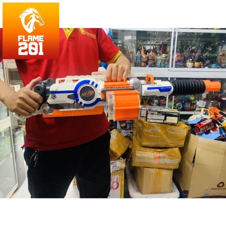 TPHCM TPHCM Đồ chơi Nerf dùng pin Súng Nerf N-Strike Elite Rhino Fire