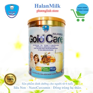 Sữa bột gold care halan milk - đông trùng hạ thảo date 4/2025
