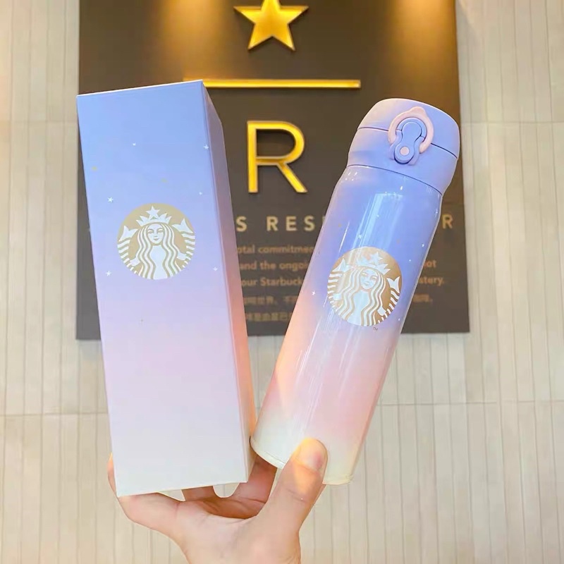 Bình giữ nhiệt STARBUCKS X THERMOS Aurora Màu Ombre Dung tích 500ml