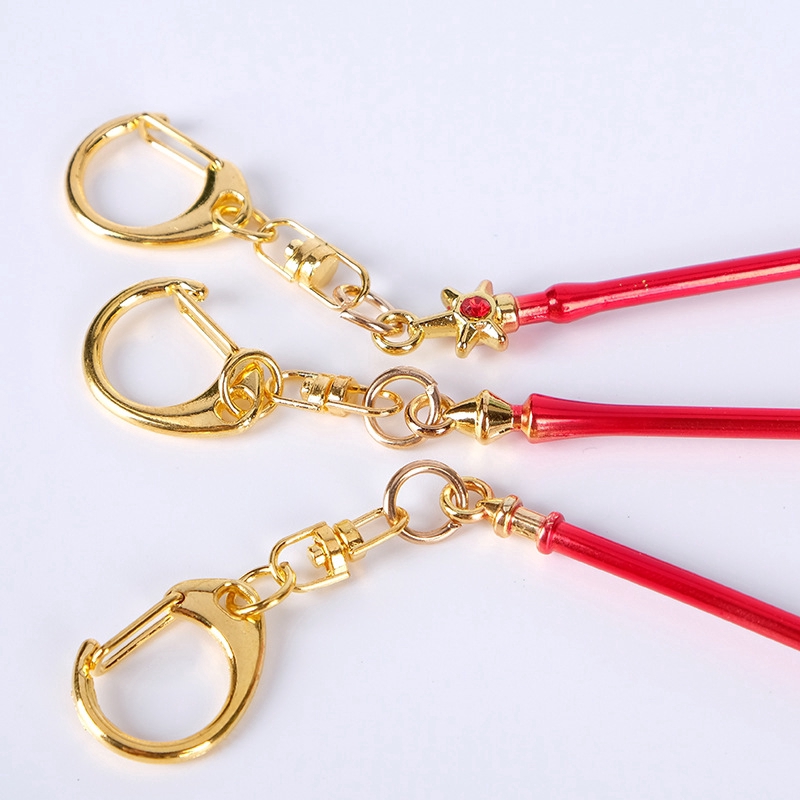 Đồ chơi cây gậy ma thuật Sakura có móc chìa khóa tiện dụng chất lượng cao