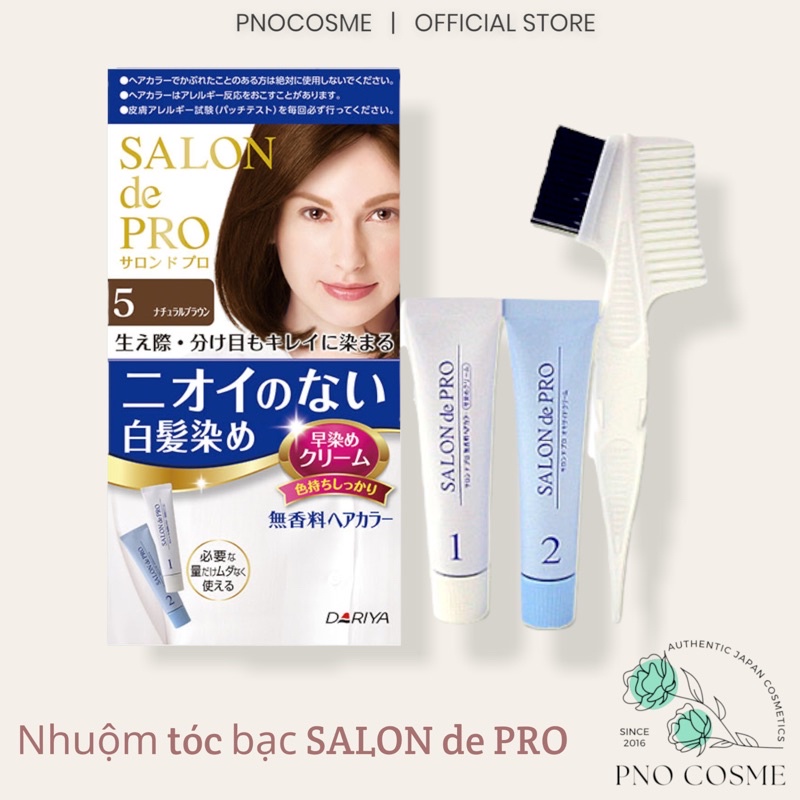 Nhuộm tóc phủ bạc Salon De Pro