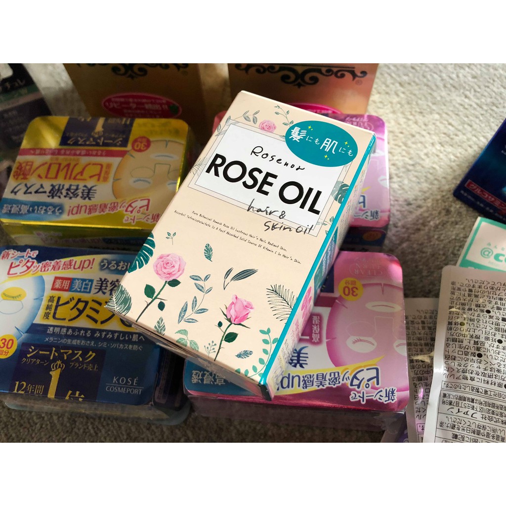 Tinh Dầu hoa hồng Rose Oil Nhật Bản | BigBuy360 - bigbuy360.vn