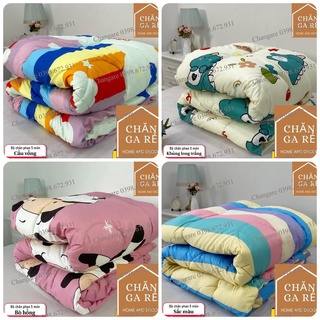 Chăn phao siêu nhẹ trần bông dầy dặn ,chăn phao cực ấm chất liệu poly cotton kích thước 1m8*2m được chọn mẫu