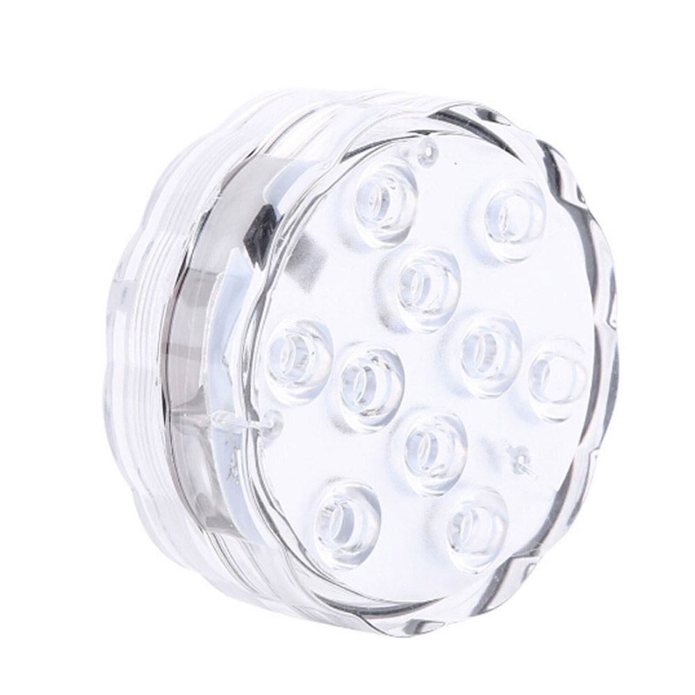 Đèn led RGB nhiều màu sử dụng pin trang trí bể cá/tiệc cưới độc đáo