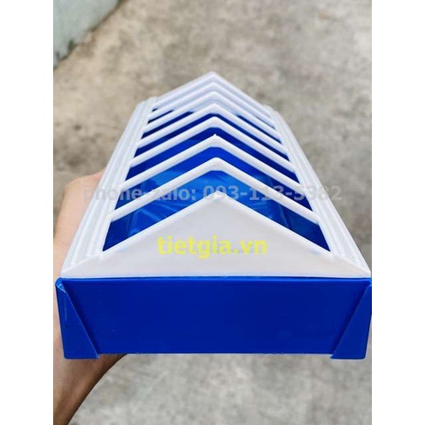 F20 - 10 cái Máng ăn tập ăn chống bới NHỰA DẺO cho gà con, chim cút, 30cm