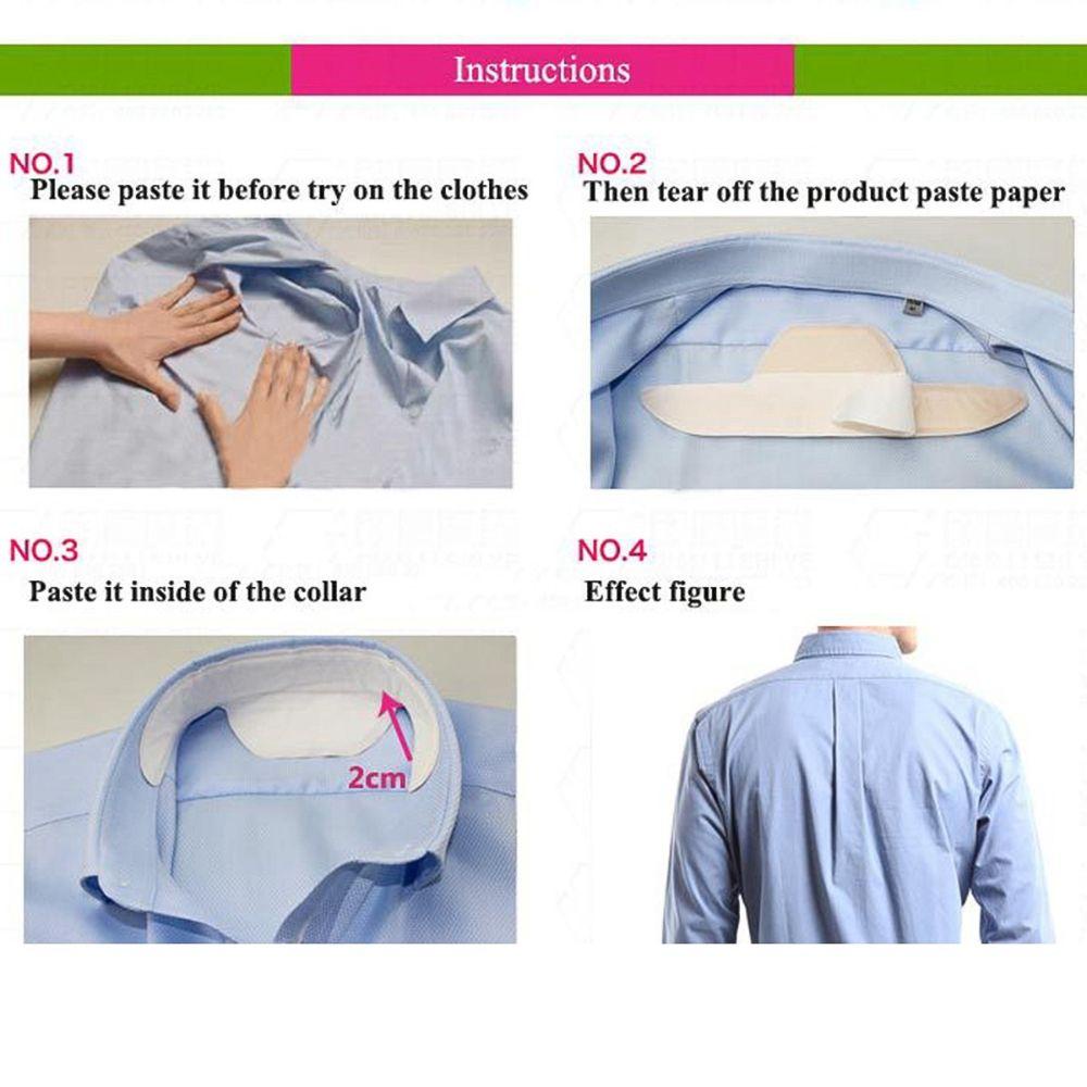 Đệm Cotton Thấm Hút Mồ Hôi Thoải Mái Cho Cổ Áo