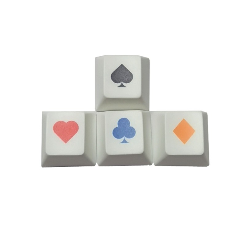 Set 4 Nắp Bọc Phím Bàn Phím Cơ Chơi Game Pbt Oem Hình Mũi Tên