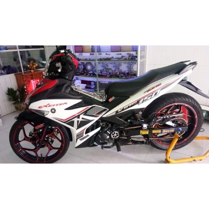 Tem ex 150 trắng đỏ đen