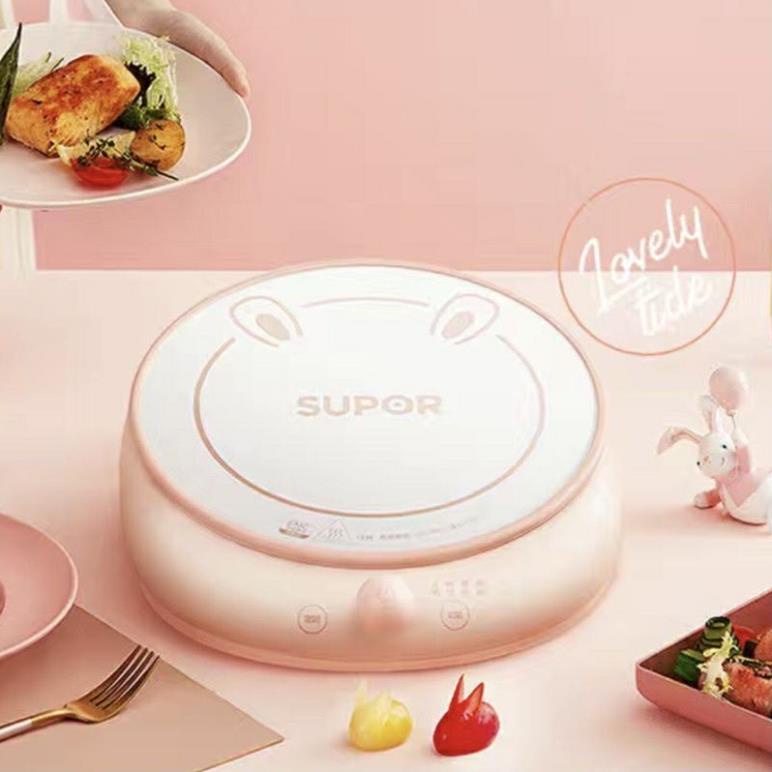 Set bếp điện SUPOR C22-IC33E9 màu hồng hình thỏ đáng yêu cao cấp bảo hành 12 tháng