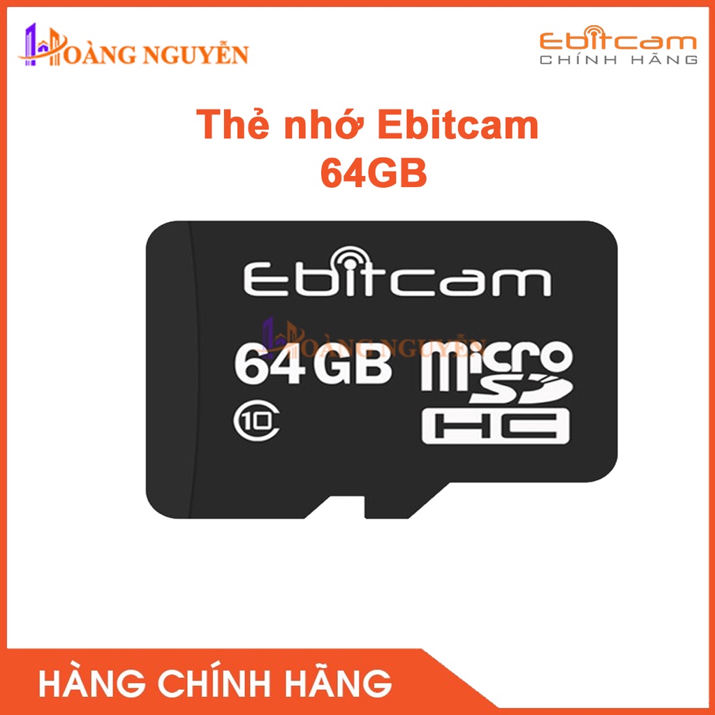 [NHÀ PHÂN PHỐI] Thẻ nhớ Micro 64GB Camera Ebitcam