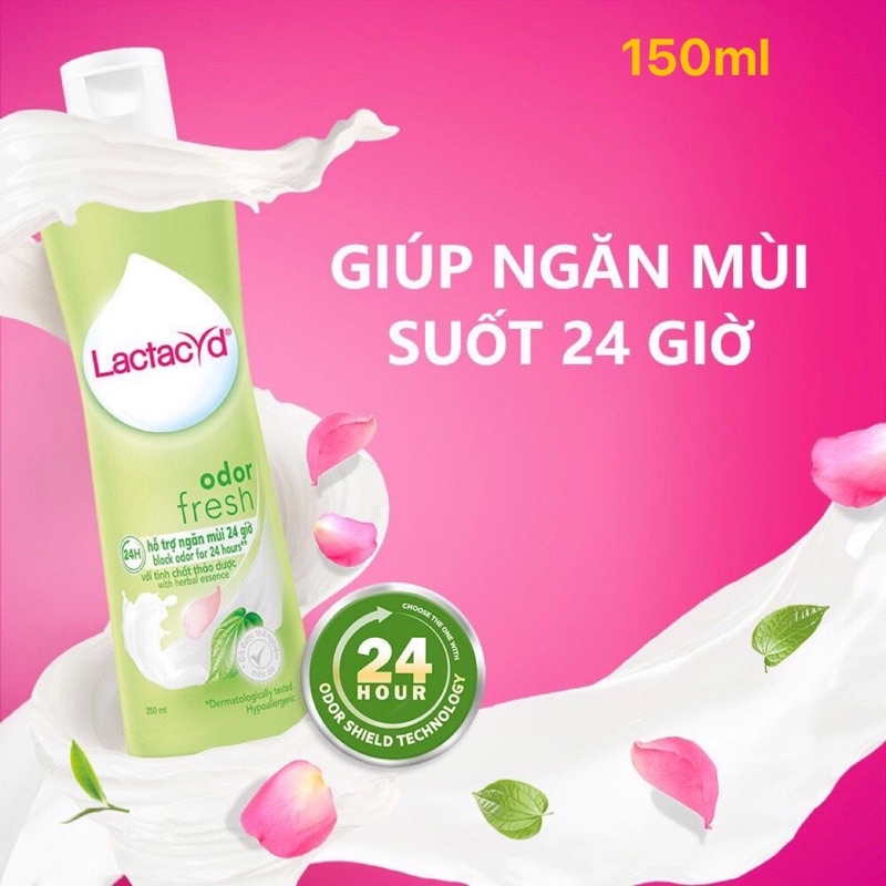 Dung dịch vệ sinh phụ nữ Lactacyd thảo dược 150ml