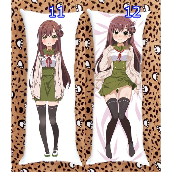 Gối ôm ngủ dài Yuki Takeya Miki yuuri kurumi Gakkou Gurashi! 1mx40cm