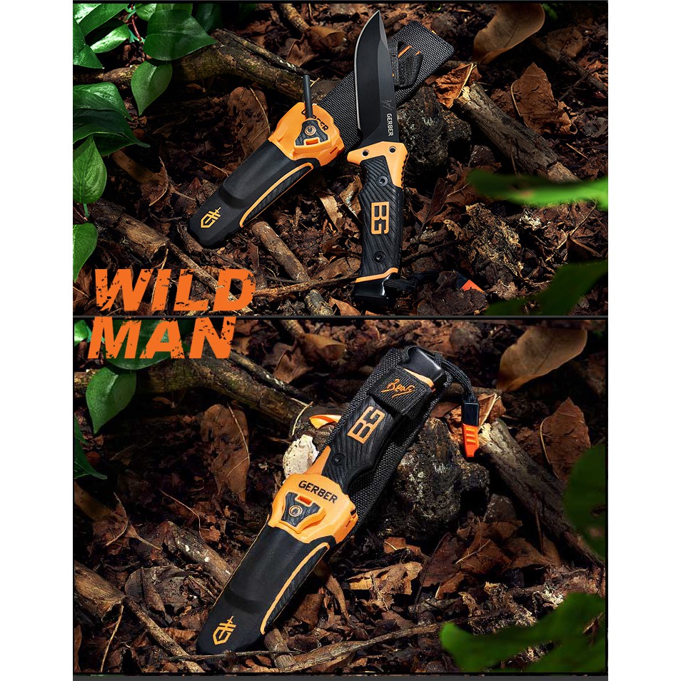 Dao gấp gerber ultimate pro tặng kèm dao gấp 150k dã ngoại du lịch sinh tồn
