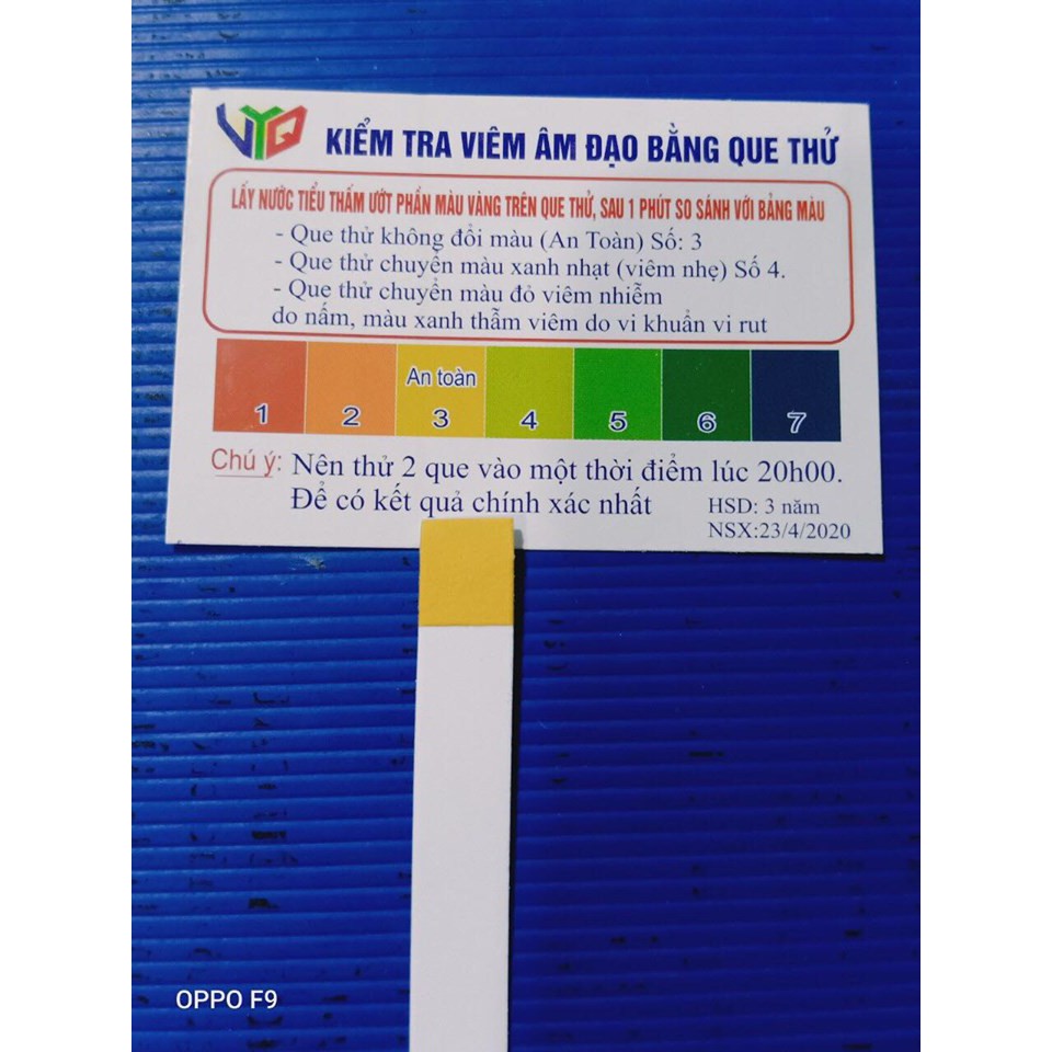 SỈ 20 QUE THỬ VIÊM ÂM ĐẠO (1 HỘP)