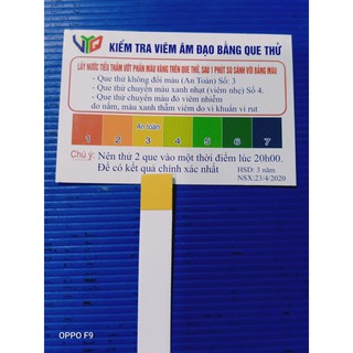 SỈ 20 QUE THỬ VIÊM ÂM ĐẠO (1 HỘP)